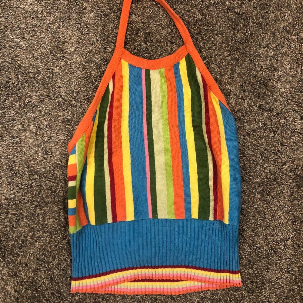 Vintage Knit Halter Top SOLD